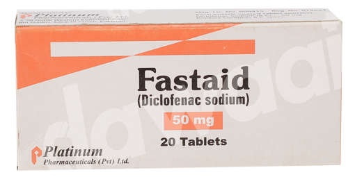 Picture of Fastaid 50mg Tab 1x20s